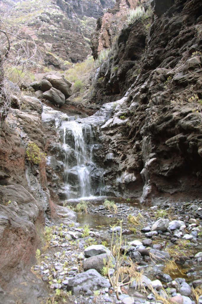 Barranco Seco - pequeña cascada