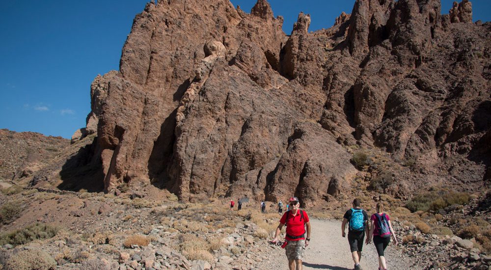 Wanderweg unterhalb der Cañadas