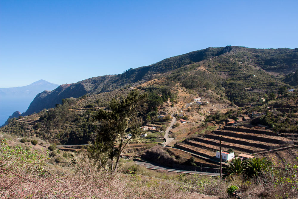 Wanderweg bei Las Rosas