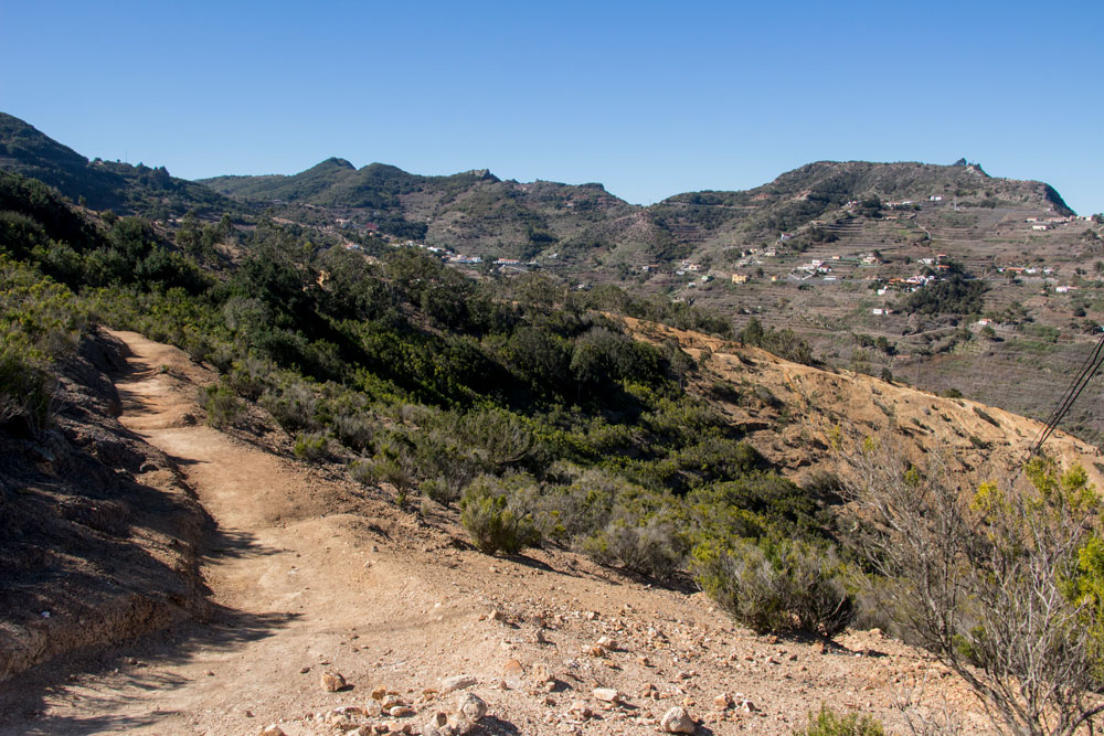 Wanderweg auf der Cañada Grande
