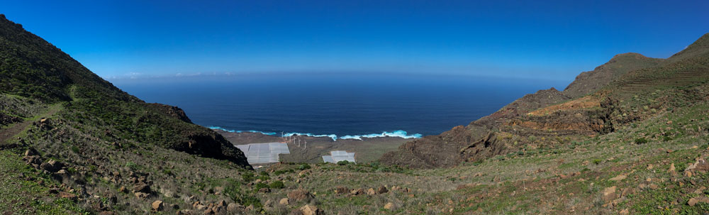Panorama - Blick auf die Küste