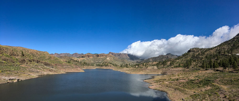 Stausee bei Soria auf Gran Canaria
