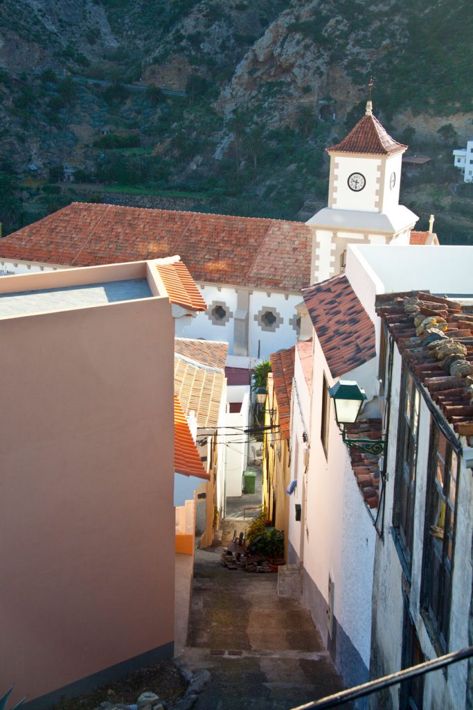 Escalera cerca de Vallehermoso