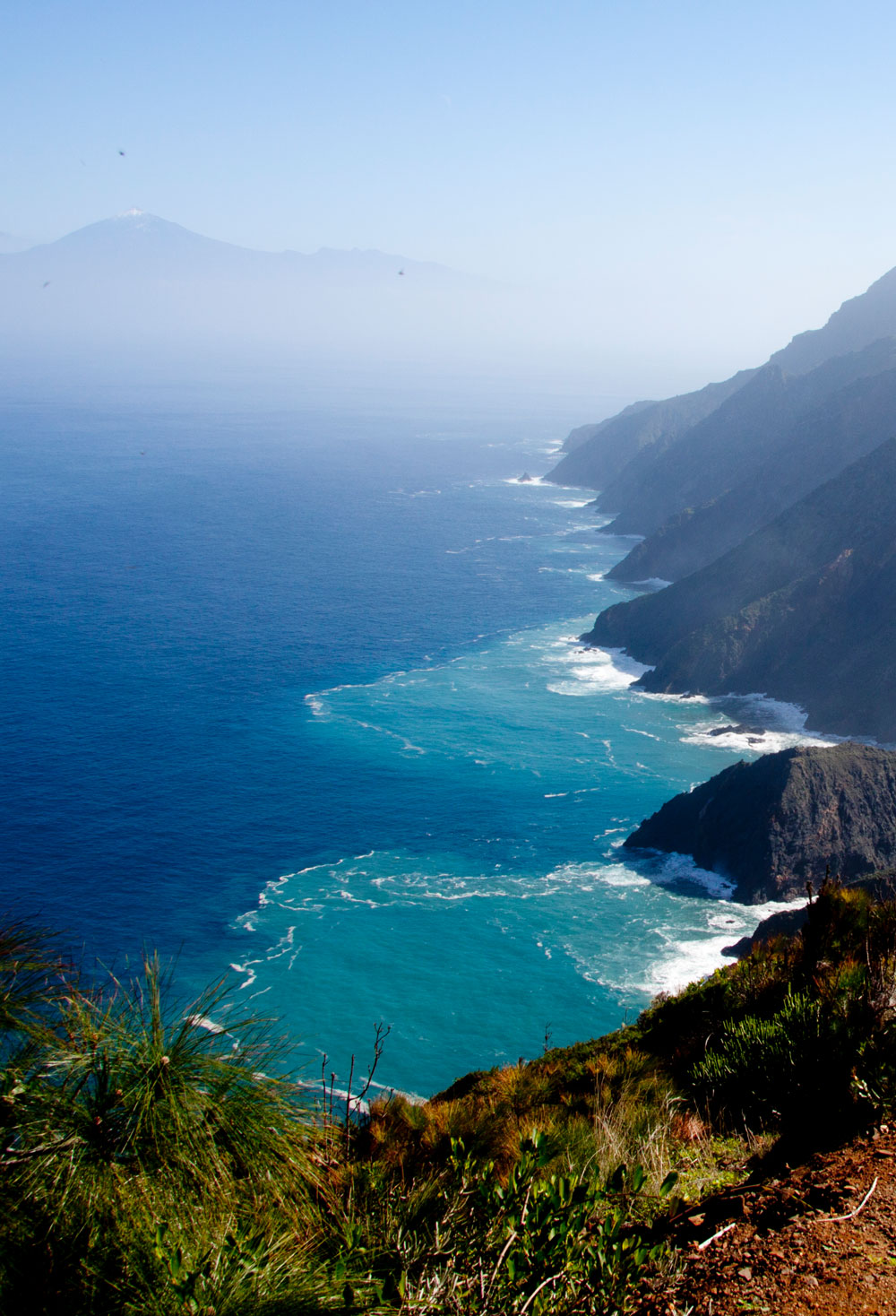 Steilküste im Nordwesten von La Gomera