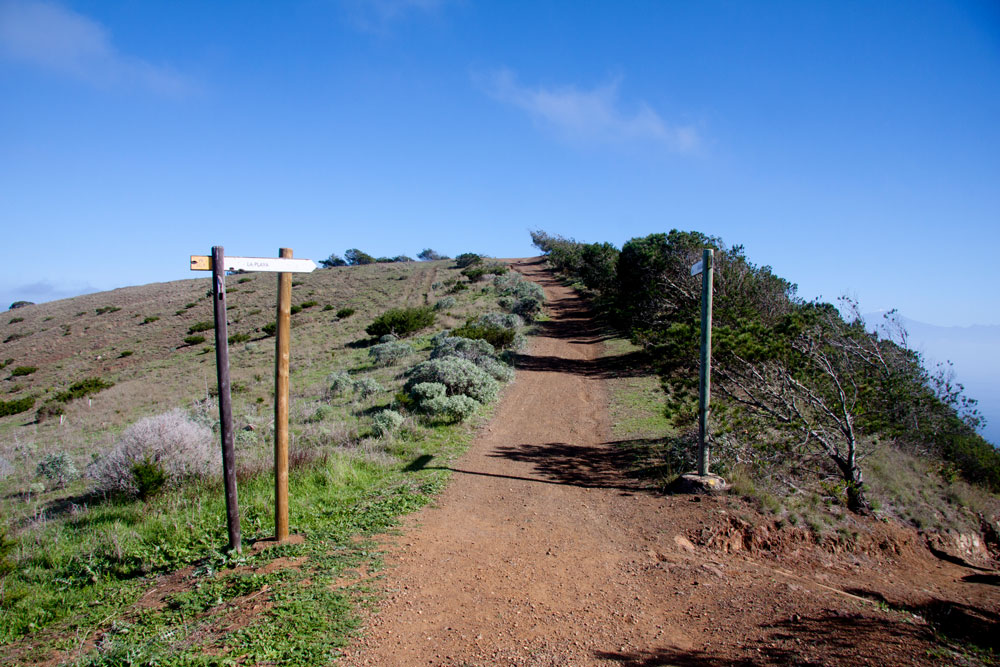 Wanderweg auf der Cumbre