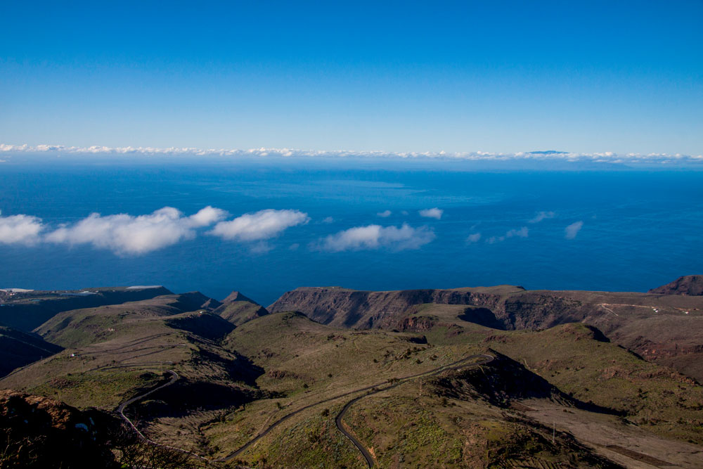 Blick von der Fortaleza auf den Atlantik