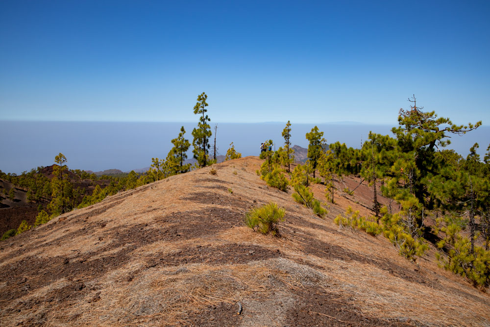 Gipfelgrat der Montaña de las Cuevitas