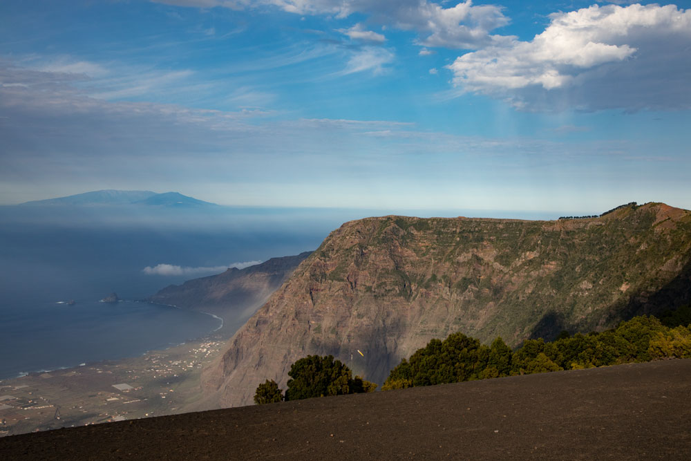 La Palma von der Cumbre aus gesehen