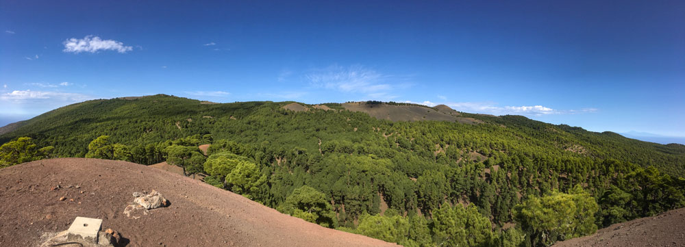 Panorama Blick vom Mercadel