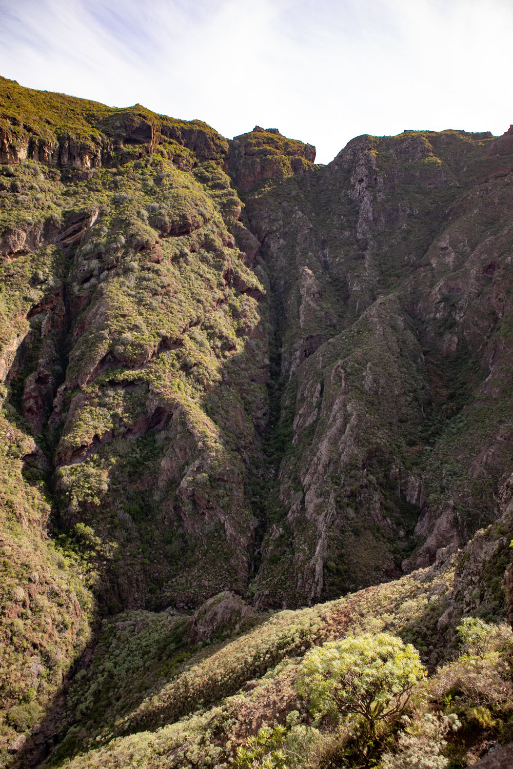Barranco Seco vom Kanalweg aus