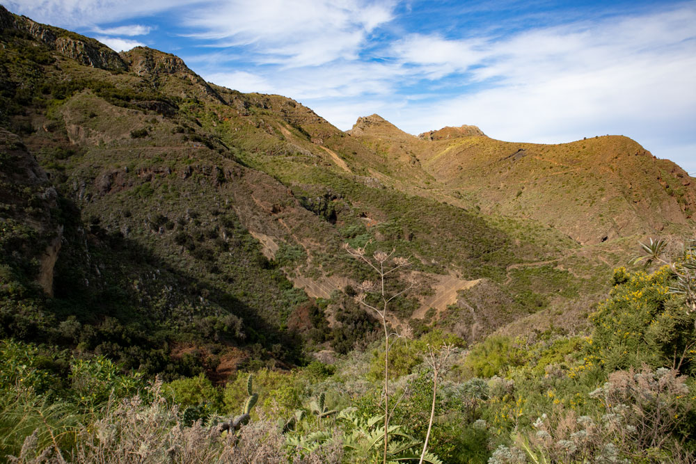 Barranco Seco mit Kanalweg
