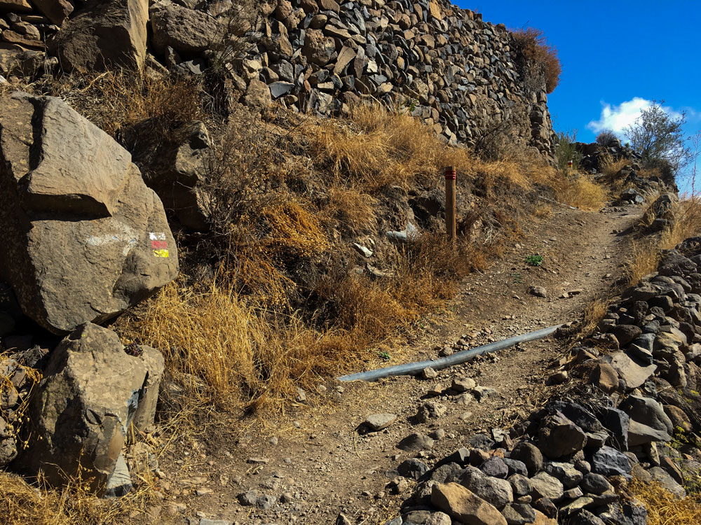 hiking route from Vilaflor, way to the entrance of Paisaje Lunar