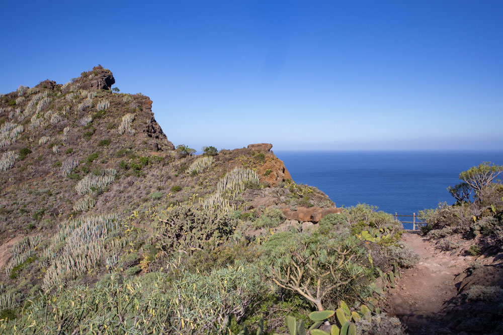 Aussichtspunkt auf dem Wanderweg nach Chinamada