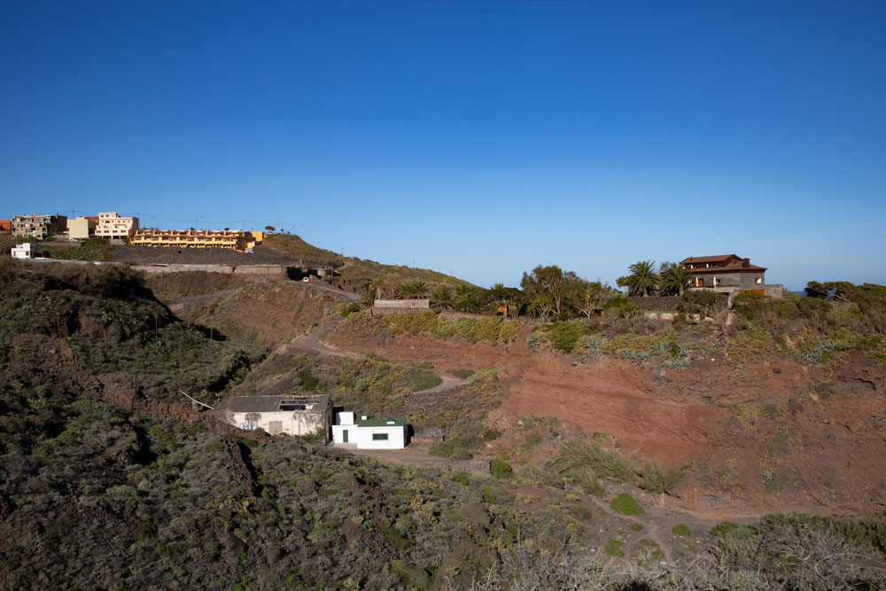 die erste Barranco Querung auf dem Weg nach Chinamada