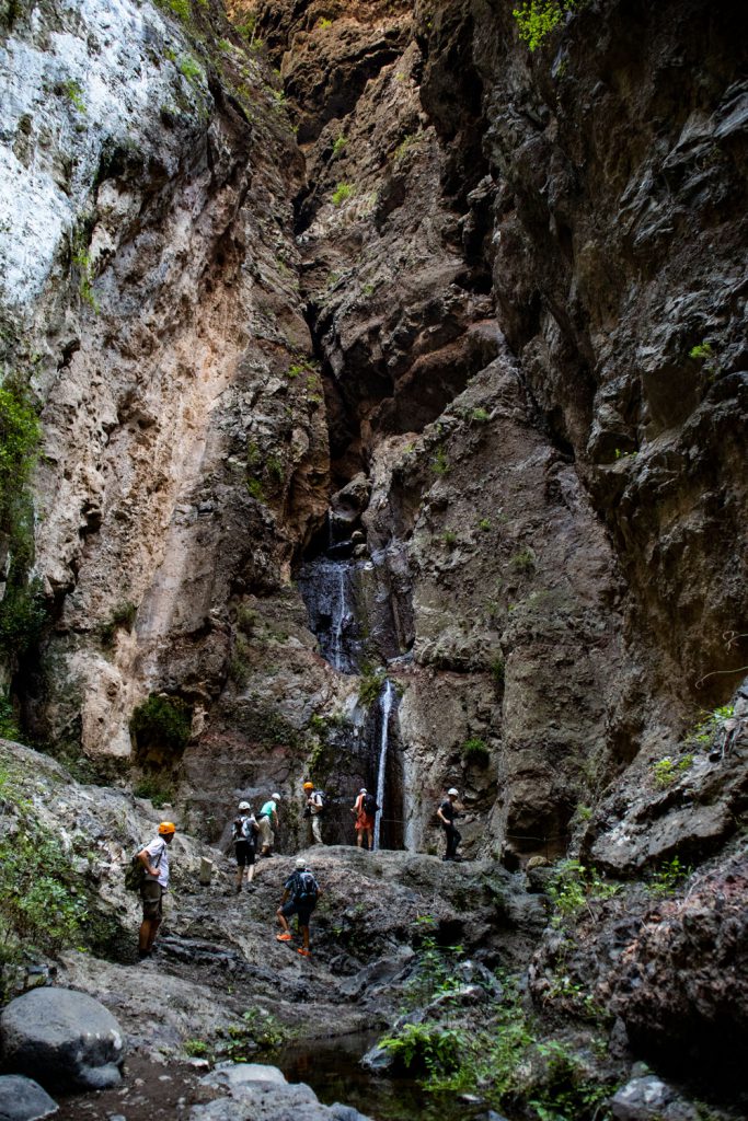 waterfall Barranco del Infierno