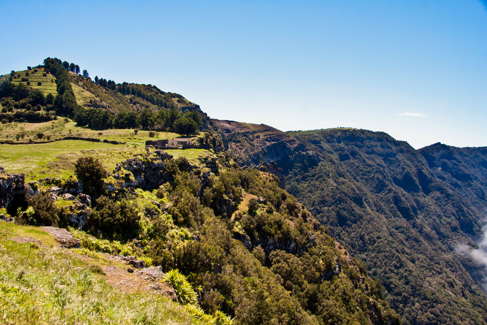 The break-off edge to the El Golfo Valley