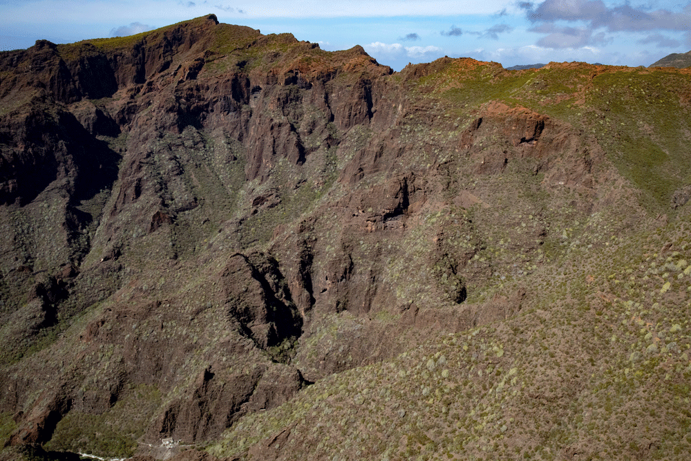 View to the Guergues Steig on the opposite side