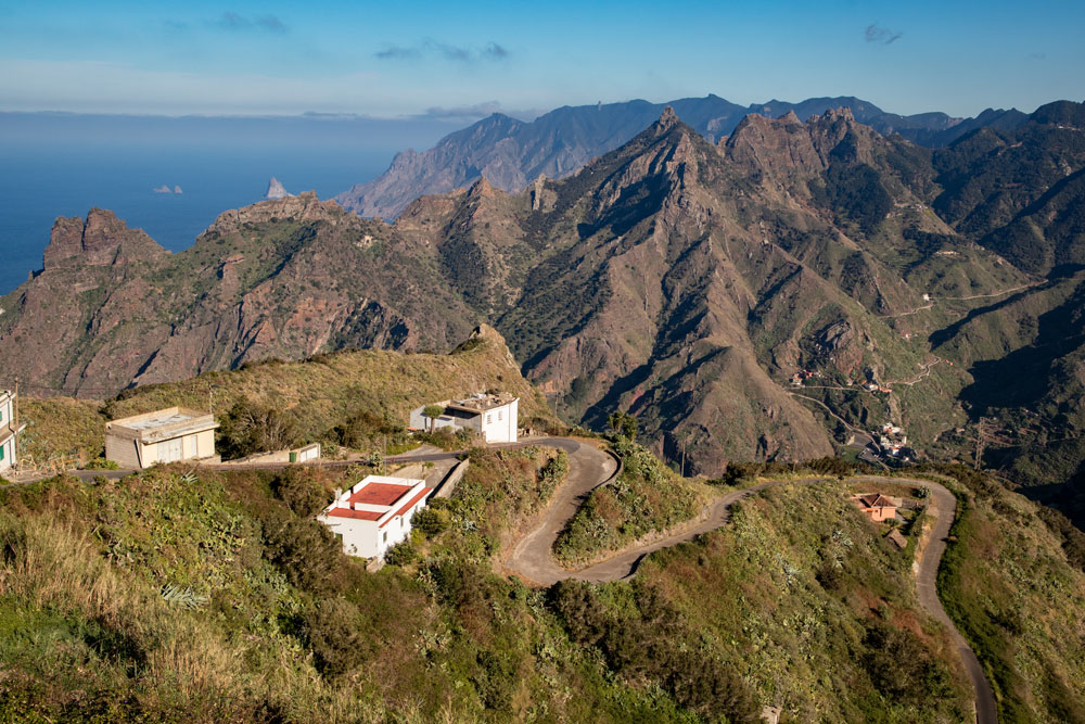 view down to Taborno