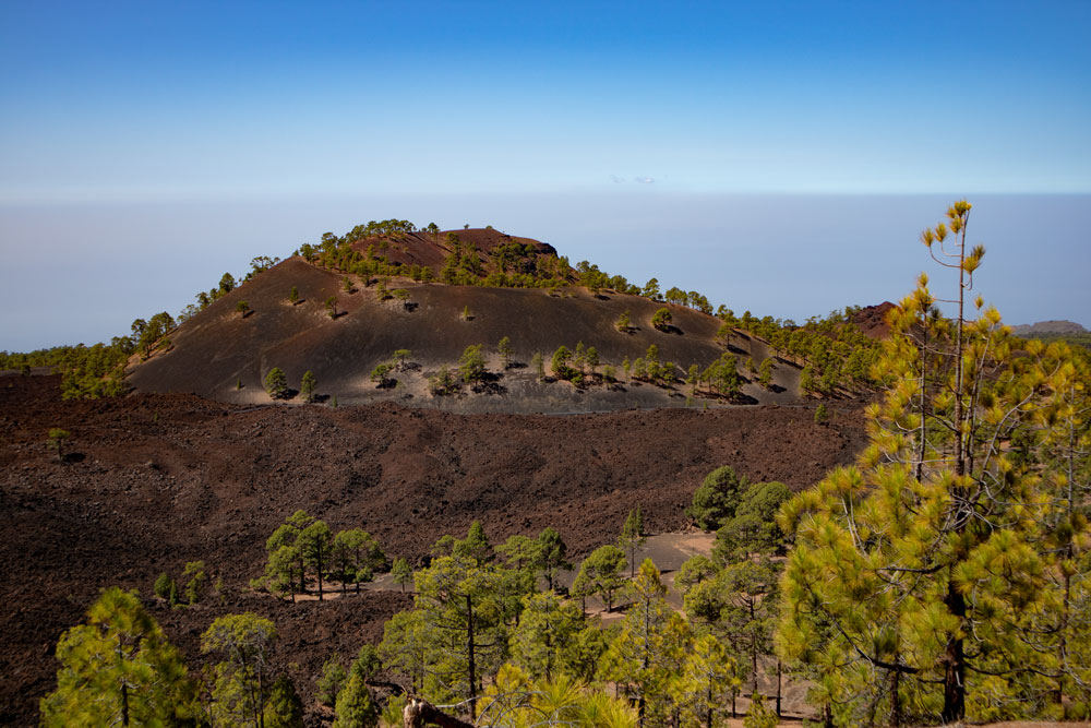 View from Montaña de las Cuevitas to Montaña de la Corredera