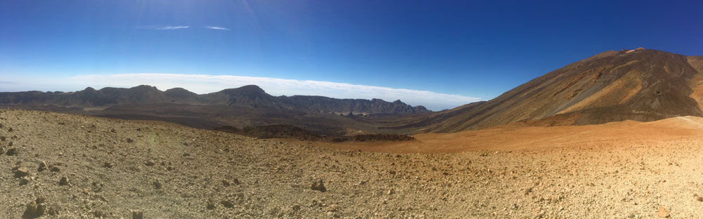 Panorama - Teide und Cañadas