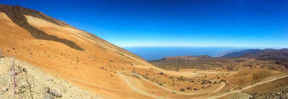 Panorama - Serpentinen Wanderweg