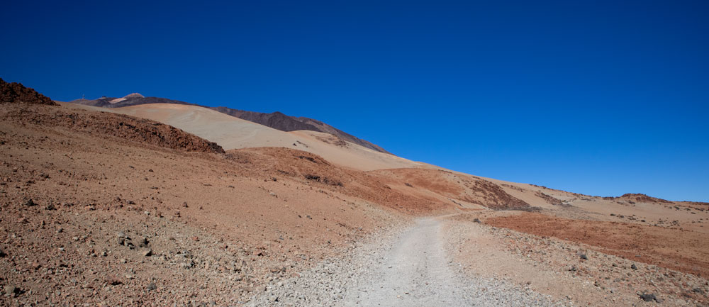 Panorama Wanderweg Montaña Blanca