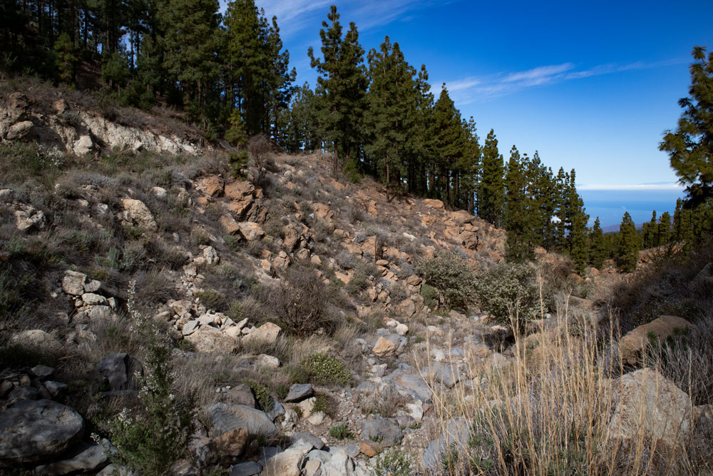 kleine Barranco Rinne