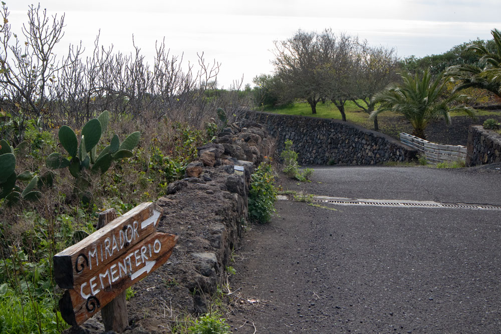 Straße zum Mirador de la Isora