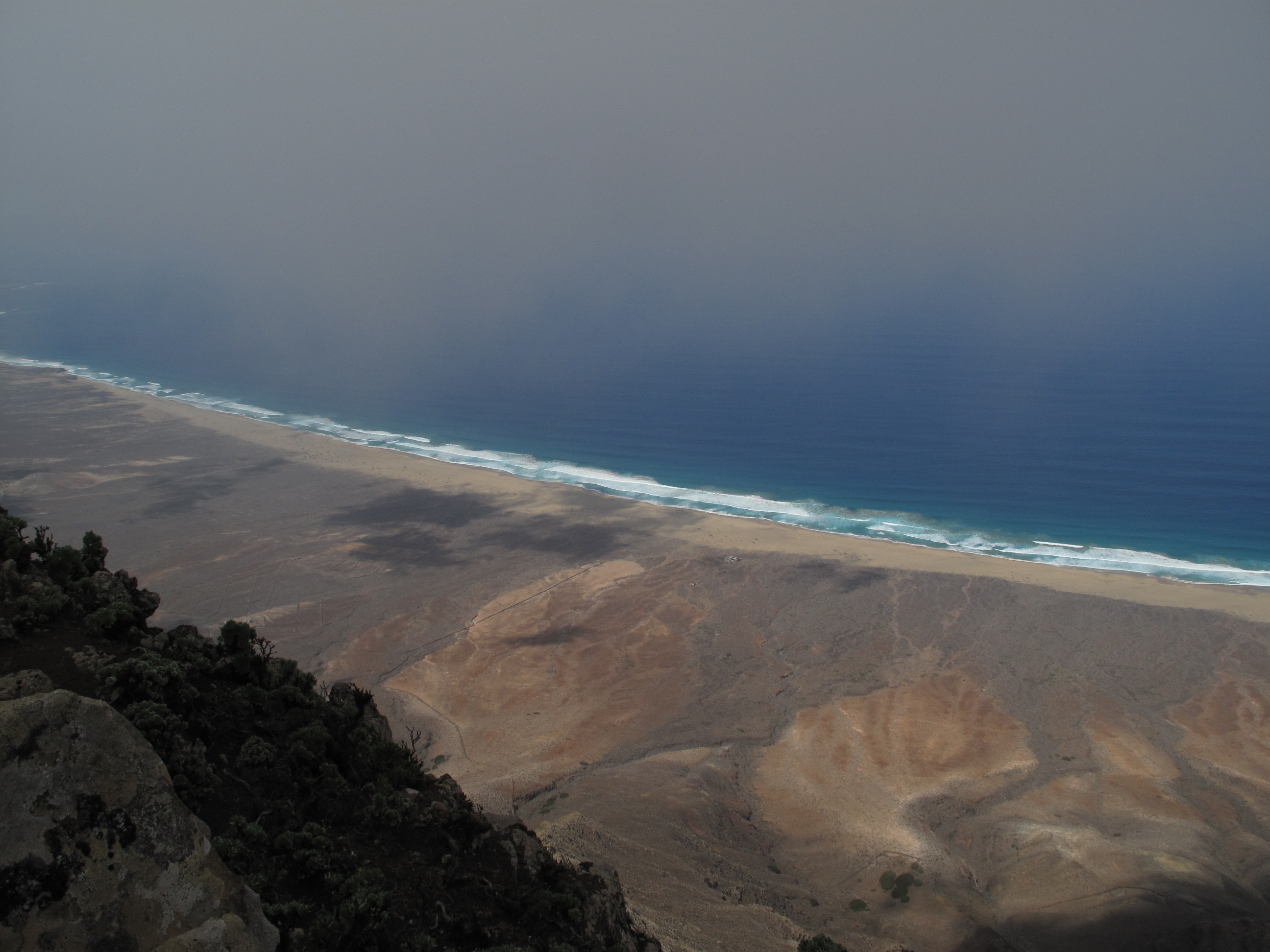 Pico de la Zarza - Blick aus der Höhe