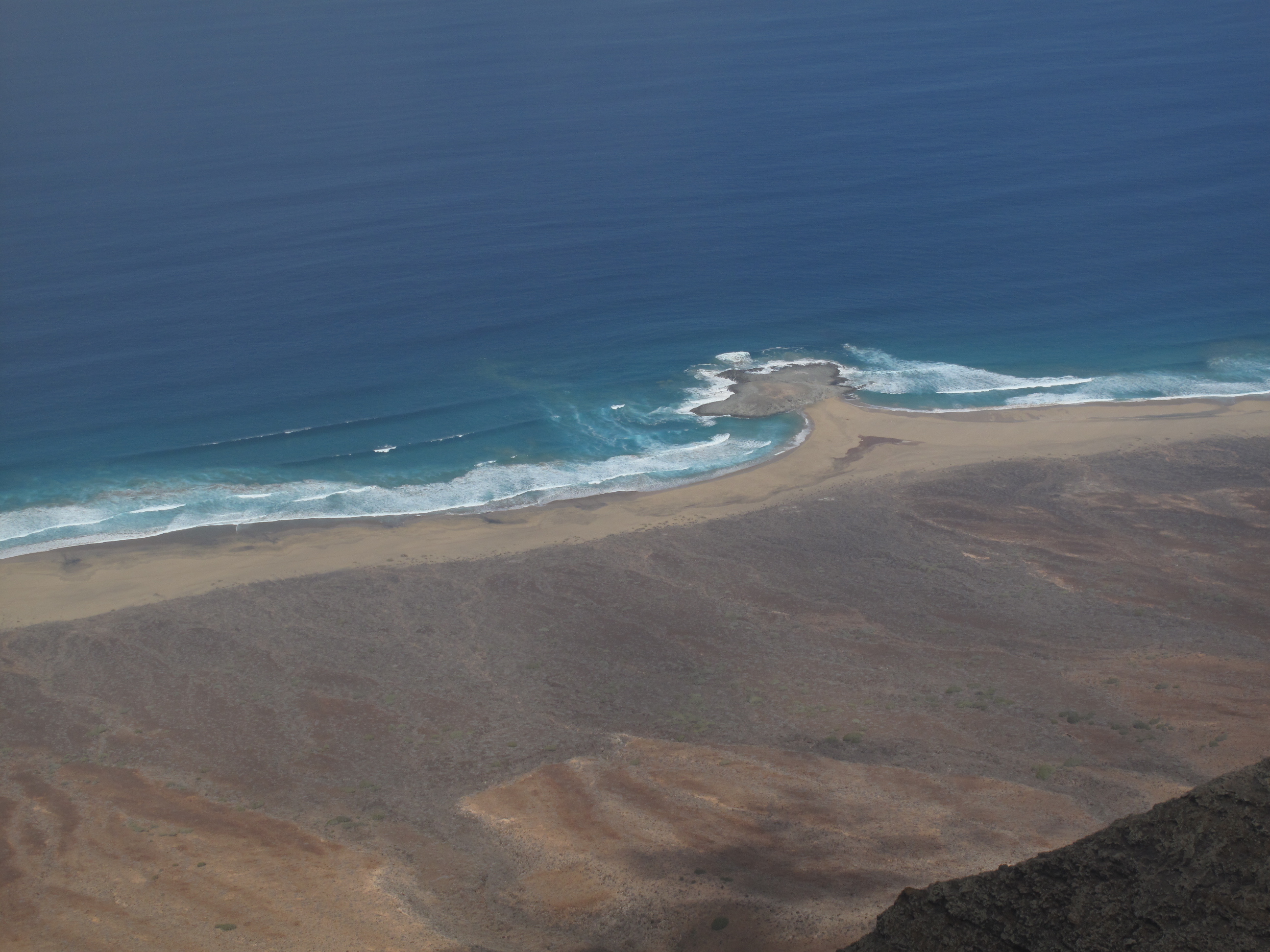 Pico de la Zarza - view from the hight