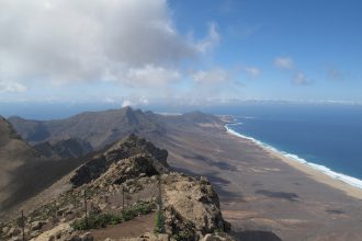 Pico de la Zarza - Blick zum Süden der Insel