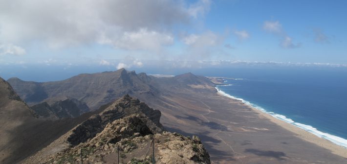 Pico de la Zarza - Blick zum Süden der Insel