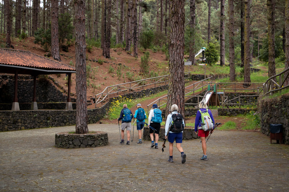 La Montañeta - Beginn Wanderweg