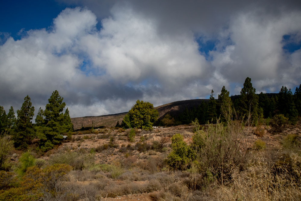 Wolkenspiel über dem Barranco
