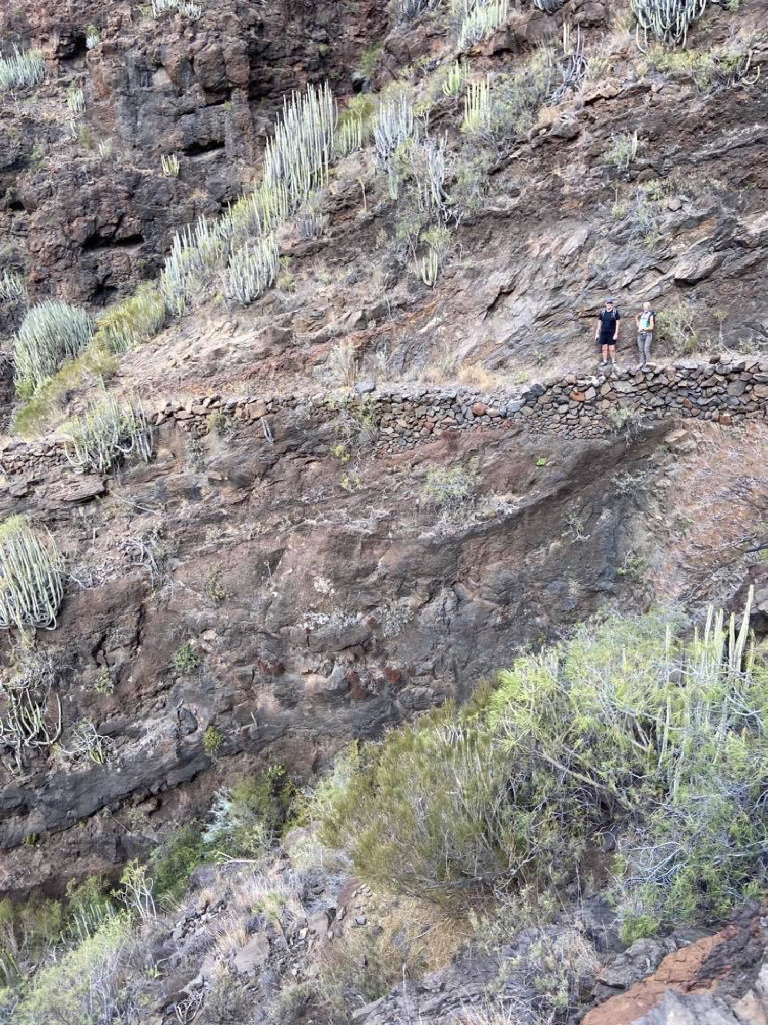 auf alten Wegen im Barranco Natero