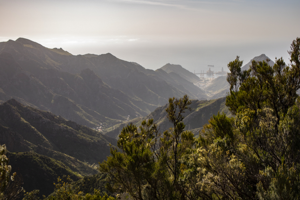Blick auf den Hafen von Santa Cruz de Tenerife