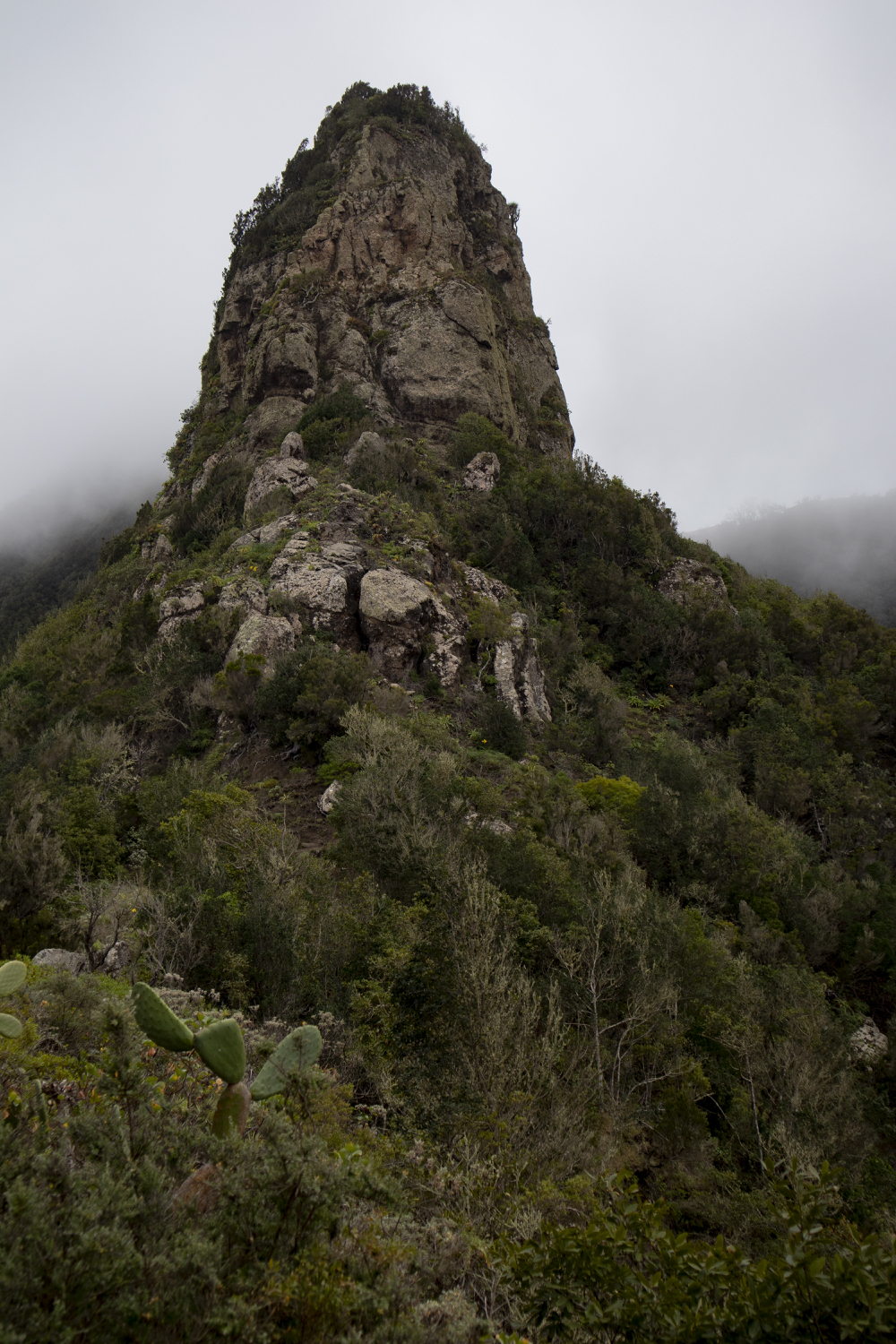 Beeindruckende Felsen über Taganana