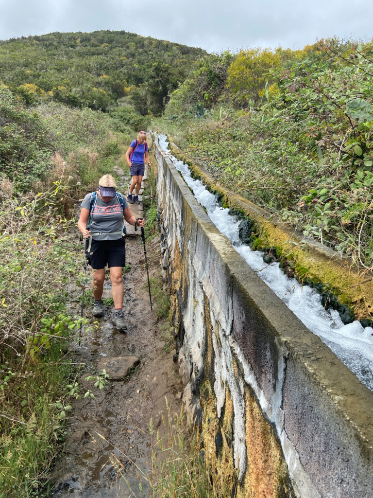 This is how the canal once looked with water