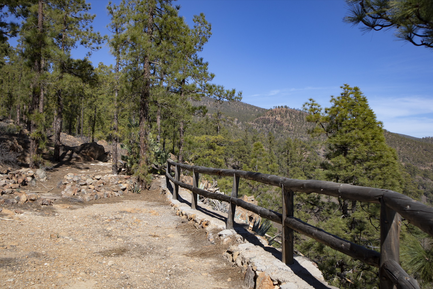 Aussichtspunkt an der Casa Forestal 