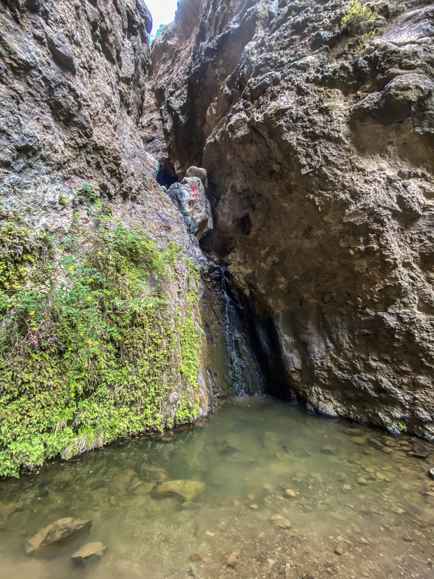 Barranco del Río - Wassefall