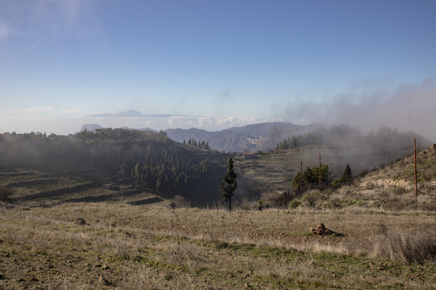 Becerra Wanderung - durch Wiesen, Wälder und an schönen Aussichtspunkten vorbei