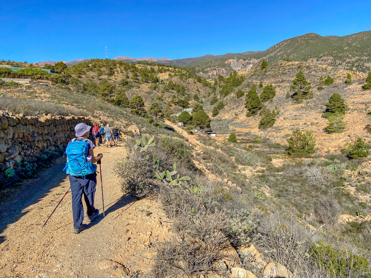 Wanderweg Richtung Barranco Tamadaya