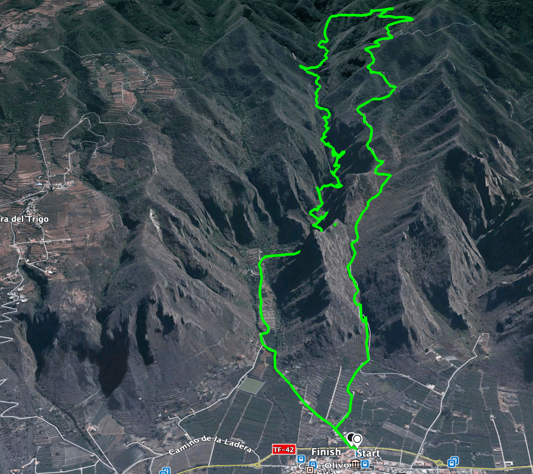 Track Rundwanderung Barranco de los Cochinos