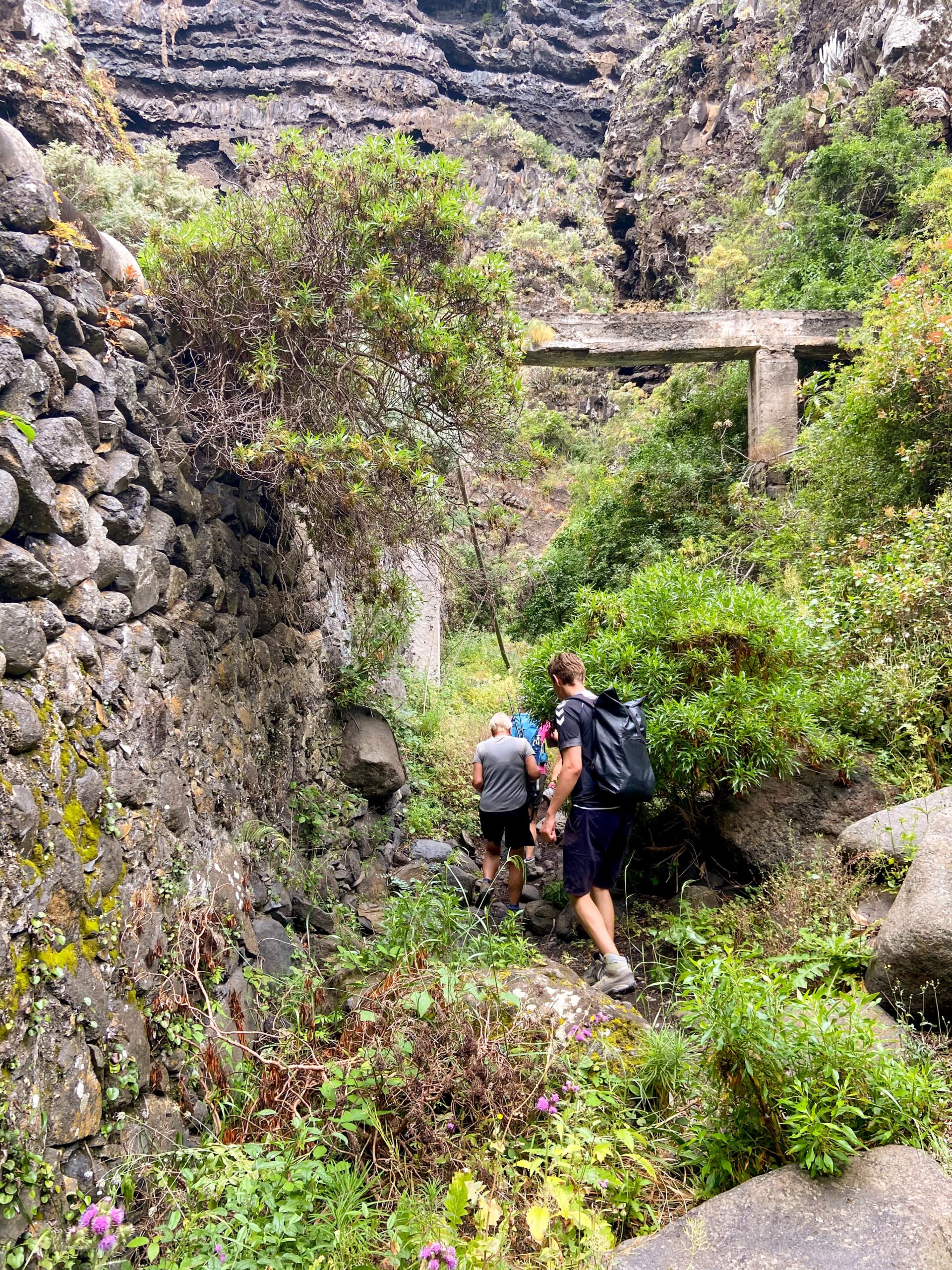 Eingang in den Barranco de los Cochinos