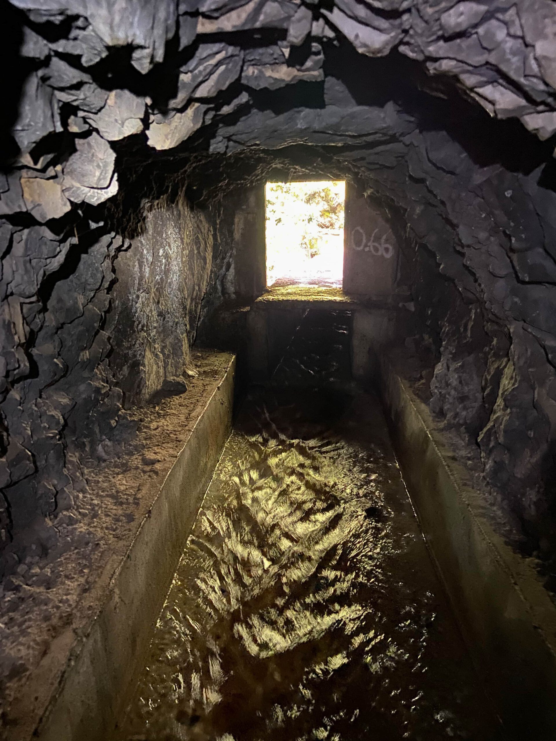 Ausgang Wassertunnel