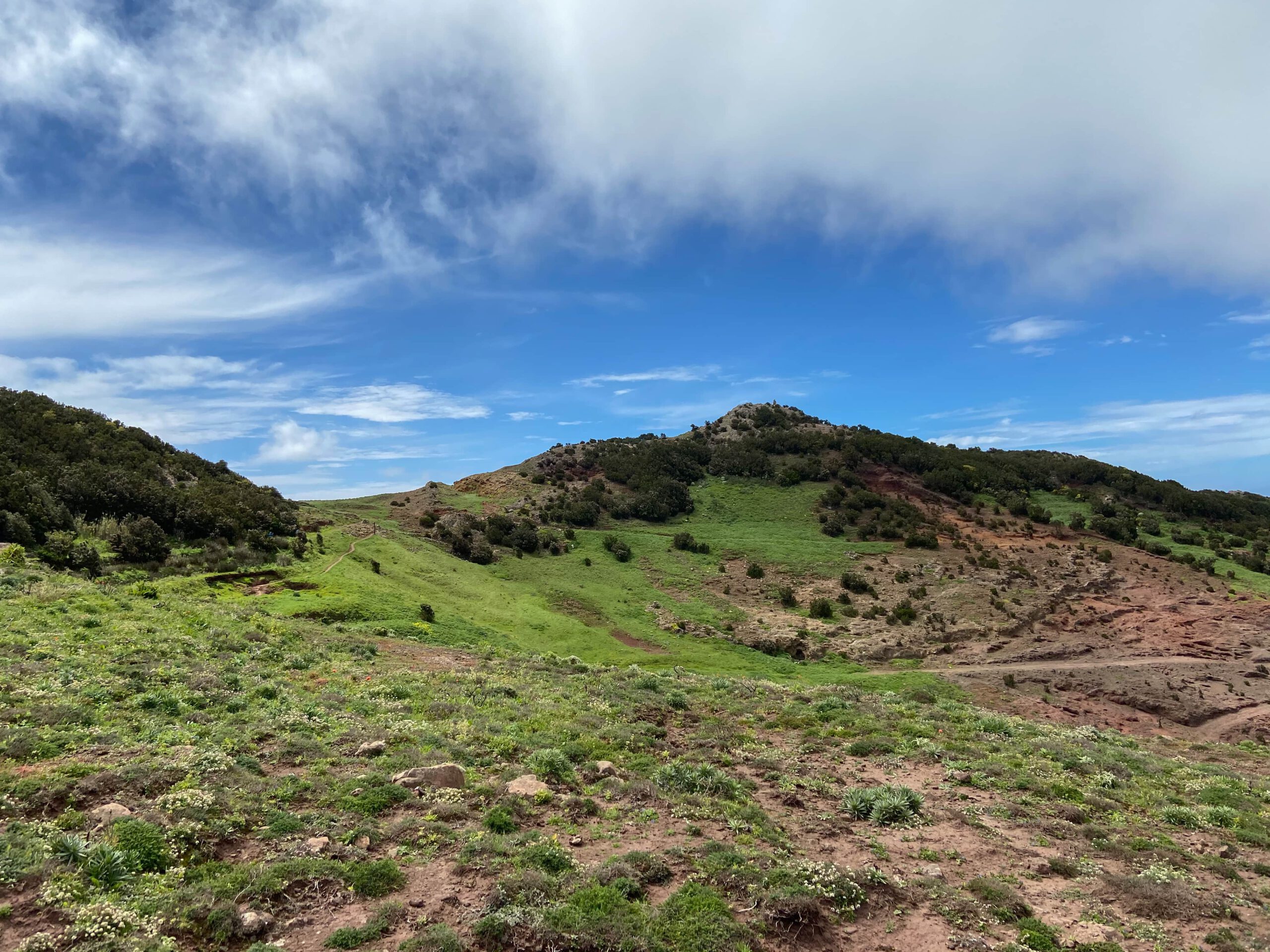 Wilde Landschaft um Teno Alto