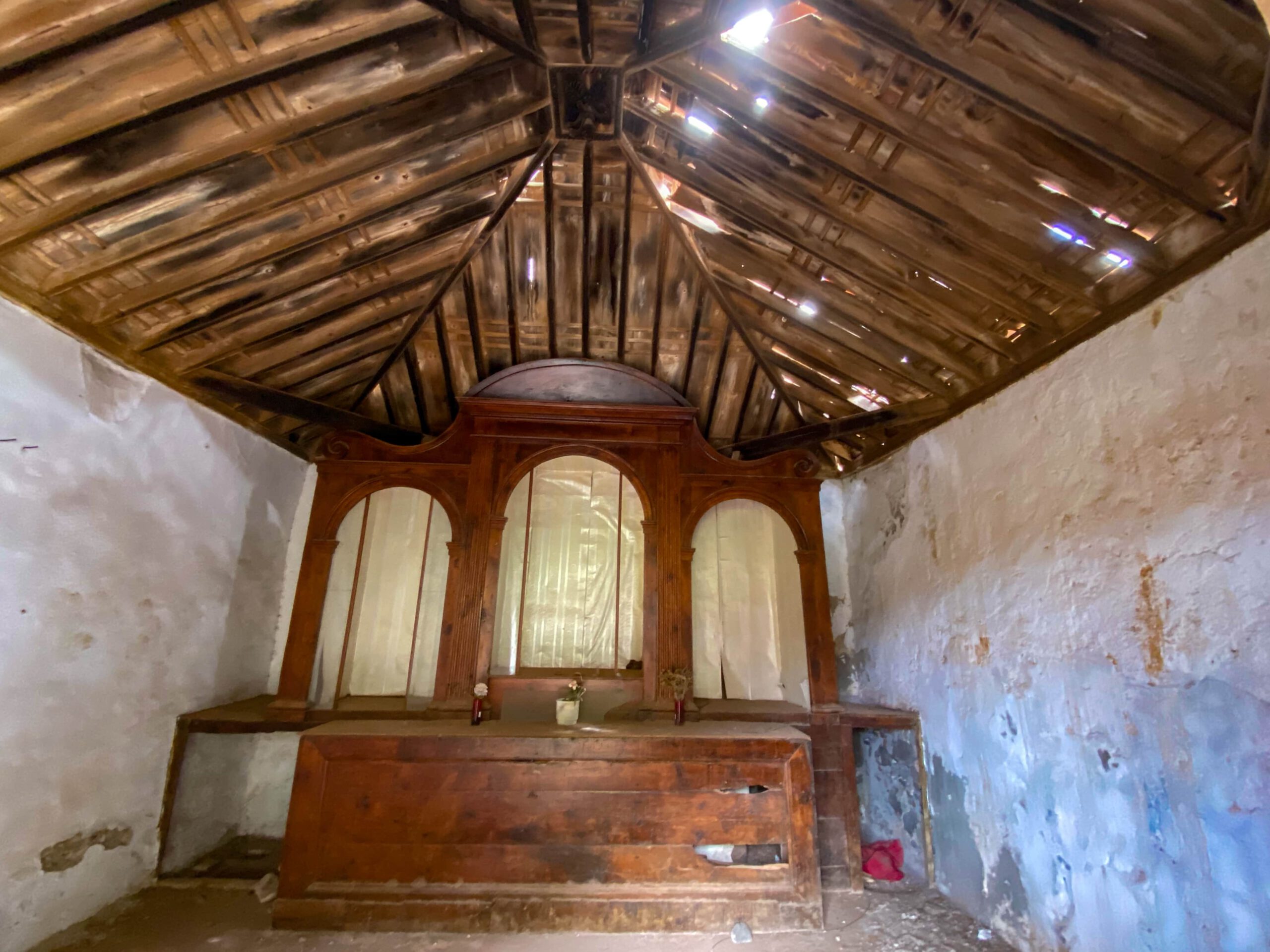alte Kapelle am Wegesrand - nahe der Straße zur Punta Teno