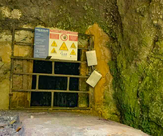 Tunnelschließung Barranco Los Chochinos - Cuevas Negras