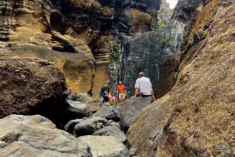 Barranco Retamar - Felsenstufe