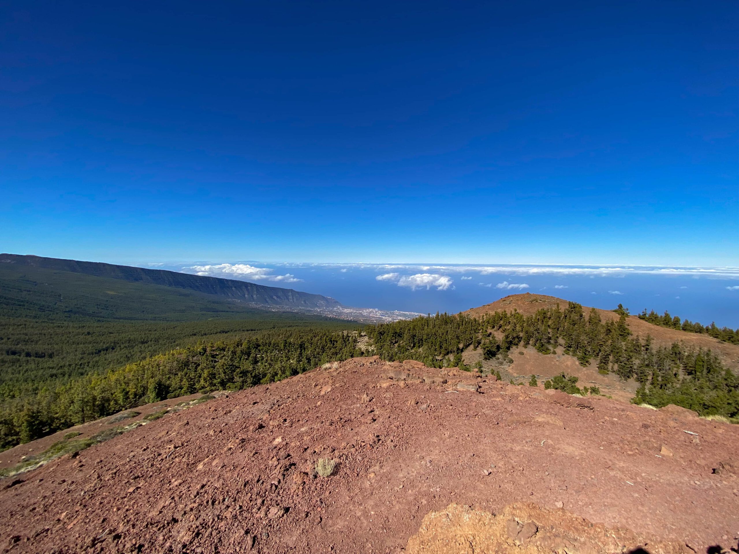 Blick von der Montaña Limón